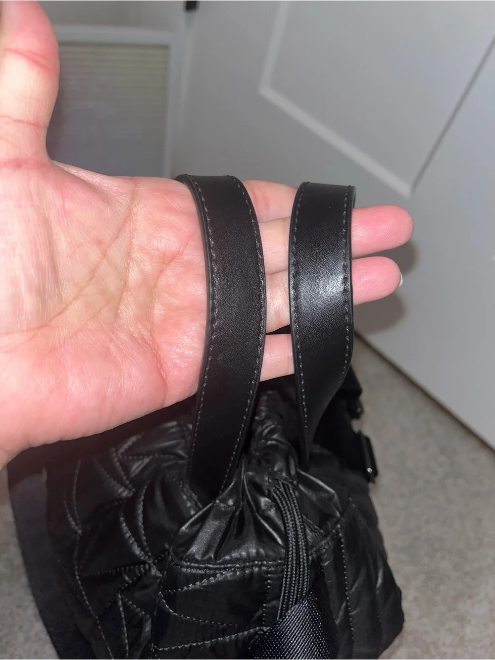 Michael Kors Drawstring Winnie Backpack/Shoulder Bag